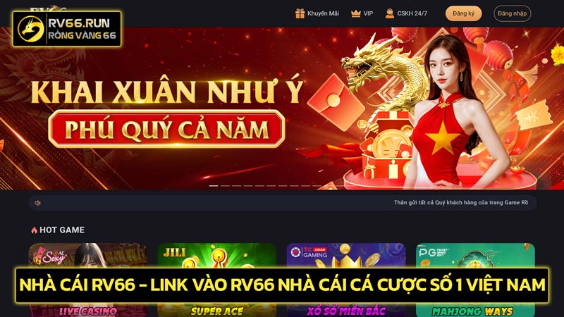 RV66 - Trang nhà cái RV66 Rồng Việt Casino Chính Thức 2024