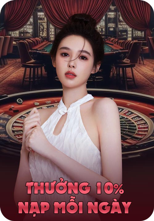 Thưởng 10% nạp mỗi ngày tại RV66